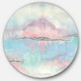 thumbnail image 1 of Designart 'Parfait VII' Shabby Chic Metal Circle Wall Art, 1 of 3