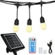 thumbnail image 1 of Cadena de luces LED para exteriores con energía solar, resistente al agua, para patio, 1 of 7