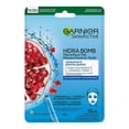 thumbnail image 3 of Mascarilla facial Garnier Skin Active en tela hidra bomb granada más ácido hialurónico revitalizante 28 g, 3 of 4