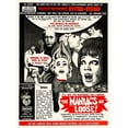 thumbnail image 2 of Hollywood Photo Archive 25x32 Black Ornate Wood Framed with Double Matting Museum Art Print Titled - Maniacs, 2 of 4