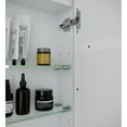 thumbnail image 4 of Glass Warehouse Stainless Steel Pill Medicine Cabinet White, 4 of 5
