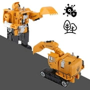 Excavator Style Vehicle Car Toys Kids Transforming Robot Transformation Toy