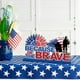 thumbnail image 4 of Adorno del Día de la Independencia: decoración de mesa conmemorativa para celebraciones festivas y emblema de exhibición patriótica., 4 of 5