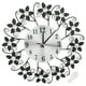 thumbnail image 1 of Reloj de pared de metal moderno y silencioso para decoración del hogar y la oficina, 1 of 10
