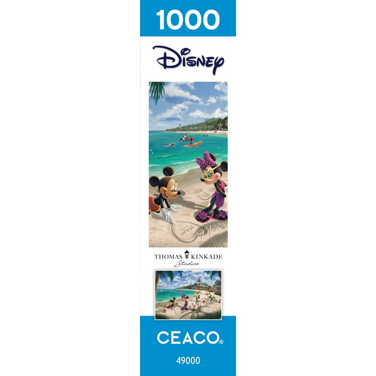 Ceaco Thomas Kinkade Mickey and Minnie in Florida 1000-Piece