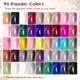 thumbnail image 3 of Kit de esmaltes de uñas en gel JODSONE de 32 colores con lámpara LED de 150 W, 3 of 8