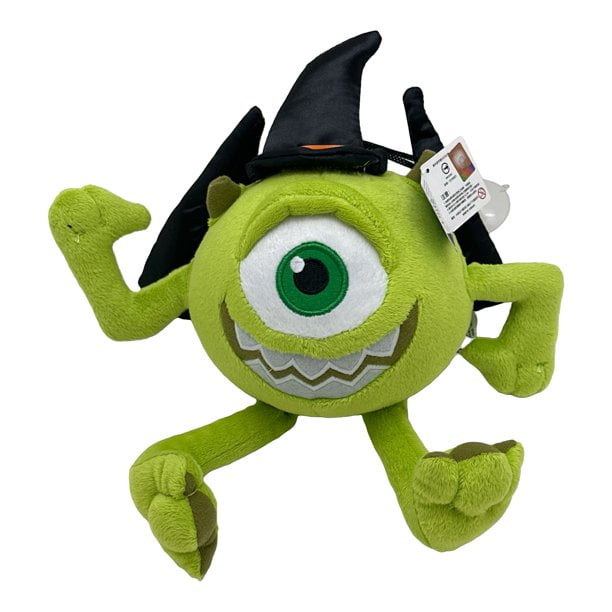Pixar's Monsters University Mike Wazowski Plush Toy With Witch Hat
