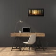 thumbnail image 4 of Podt, Martin 24x12 Black Modern Framed Museum Art Print Titled - Speulderbos Panorama, 4 of 5