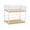 white, variant on WeiLaiKeQi under Desk File Organizer Box Mesh Storage Shelf Holder Sturdy Compact Rack Multifunctional File Organizer for Bedroom Pantry white with wheel
