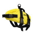 thumbnail image 2 of Seachoice Dog Life Vest, Adjustable Life Jacket For Dogs, w/ Grab Handle, Yellow, Size XXS, Up to 6 Lbs., 2 of 8