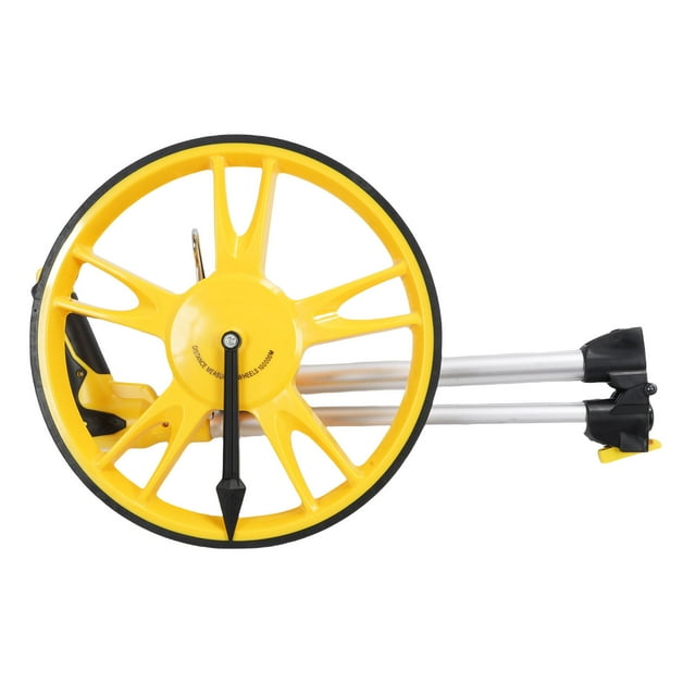 Roue de Mesure de Distance, Roue de Mesure Mécanique Pliable en Alliage d'Aluminium Précis pour Usage Individuel et Industriel