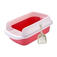 thumbnail image 2 of Caja de arena para gatos Sunnimix orinal inodoro portátil extraíble a prueba de salpicaduras grande semicerrado, 2 of 8