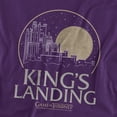 thumbnail image 2 of Game of Thrones T-Shirt Kings Landing Unisex Graphic Tee For Men & Women, 2 of 7