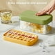 thumbnail image 3 of Advancent Molde para cubitos de hielo, tapa, caja de almacenamiento, barra, cocina, bebida, silicona, apilable, contenedor de capacidad para Cocina y Comedor Blanco/Presionado, 3 of 6