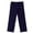 Navy, variant on Bienzoe Girl's School Uniforms High Tech Durable Adjust Waist Pants Grey 14