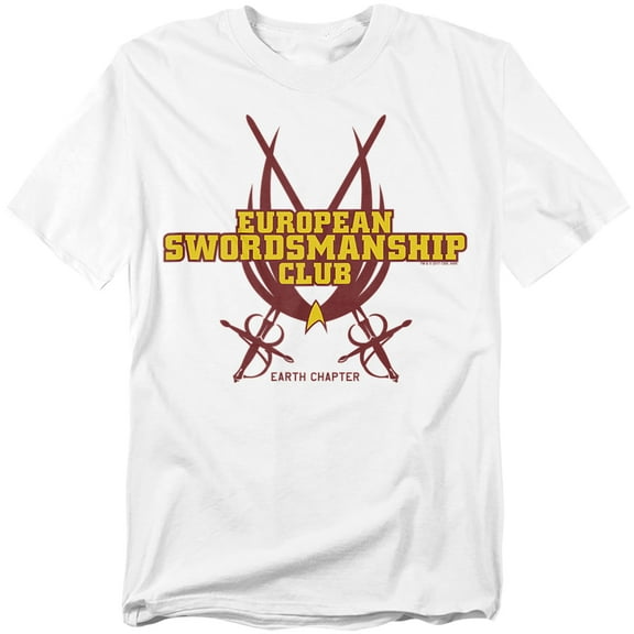 Star Trek Swordsmanship Club Officially Licensed Adult T-Shirt M