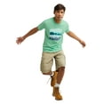 thumbnail image 4 of Hanes All Gender Explorer Collection City, Land, Sea Patch Graphic T-Shirt, Sizes XS-2XL, 4 of 7