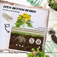 thumbnail image 4 of Outsunny Galvanized Raised Garden Bed Kit, Metal Planter Box with Safety Edging, 76.75" x 23.5" x 16.5", Cream, 4 of 9