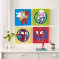 thumbnail image 1 of Idea Nuova Spidey And His Amazing Friends, Juego De 4 Lienzos Cuadrados Para Pared, 11.0 X 11.0 In Cada Uno Para Dormitorio, 1 of 1