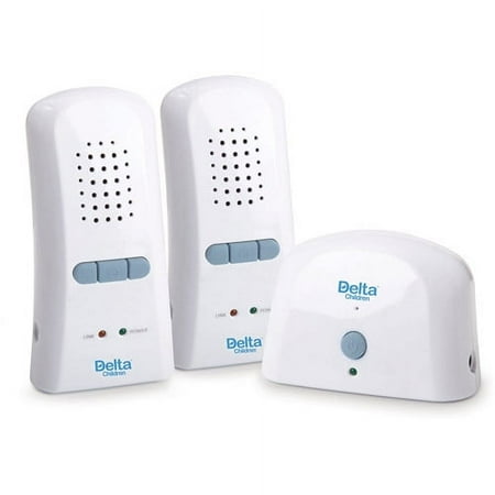 Delta Children's Products Safe-n-Clear Digital Audio Baby Monitor with 2 Parent Receivers, 28100-114