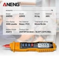 thumbnail image 5 of Aneng A3003 Digital Multimeter Pen Type Meter 4000 Counts Non Contact Ac/dc Voltage Resistance Capa, 5 of 5