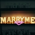 thumbnail image 4 of Clearance! LED Letter Lights Light Up Plastic Letters Standing Hanging Warm Wihte Light, 4 of 7