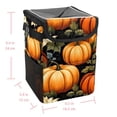 thumbnail image 5 of Thanksgiving Pumpkin Car Garbage Can - Foldable, with Lid, Leak-proof, Hanging Storage Bag - Trash Can for Car, Car Trash Bin, 5 of 6