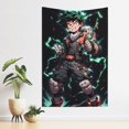 thumbnail image 3 of My Hero Academia Tapestry Dorm Decor Wall Hanging Tapestries Window Curtain Picnic Mat Beach Blanket 60x40 Inch, 3 of 9