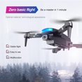 thumbnail image 2 of Dron Con Control Remoto, Modo De Retención De Altura, Una Tecla, Retorno Automático, Cuadricóptero Plegable Eigraketly FN007353-01, 2 of 6