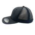 thumbnail image 2 of Empire Cove Camouflage Camo Baseball Caps Flat Bill Trucker Hat Snapback Black, 2 of 5