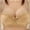 Beige, variant on Summer Sports Bras for Women Solid Color Women's Daily Adjustable Underwear Gathered Thin Bra No Underwire 34-42
