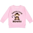 thumbnail image 2 of Inktastic Papas Little Monkey Boys Funny Toddler Sweatshirt, 2 of 4