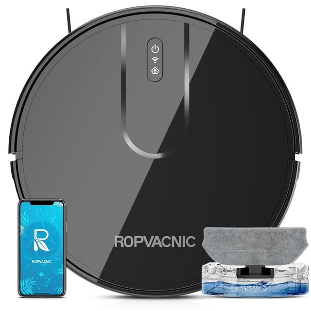 Robot aspirador ROPVACNIC S1 4000Pa de succión con mopa