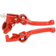 thumbnail image 2 of Red Brake Folding Clutch Lever with Perch for 7/8" Handlebar 110cc 125cc SSR125 SSR70 TTR125 Xmotos Apollo Thumpstar 125 CRF50 XR klx 140 Chinese Pit Dirt Bike Motorcycle, 2 of 16