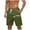 Army Green-men short, variant on Hfnxid Big and Tall Men's Shorts Elastic Waist Athletic Short Pant Quick Dry Lightweight Workout Trouser Summer Beach Trouser Swim Trunks with Pockets Gray XXXL