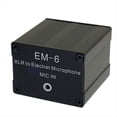 thumbnail image 1 of Micrófono de Condensador Electret de XLR A 3,5 mm, Cabezal de Micrófono, Amplificador, Mezclador, Tarjeta de Sonido, Convertidor de Captación., 1 of 5