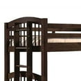 thumbnail image 2 of Wooden Twin/Twin Bunk Bed & Trundle with 3 Drawers, Brown, 2 of 5