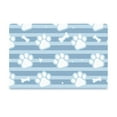 thumbnail image 5 of Tiberpet Pet Cat Food Mats for Dog No Stains Quick Dry Dog Mat Silicone Cat Dish Bowl Food Mats 11.8*15.7in, 5 of 7