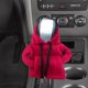 thumbnail image 3 of Funda para pomo de cambio de marchas de coche, cálida y cálida, con capucha para festivales, divertida y antivuelco. Rojo, 3 of 5