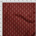 thumbnail image 3 of oneOone Viscose Jersey Fabric Leaves|Floral & Paisley Block Print Fabric By Yard 60 Inch Wide, 3 of 5