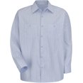 thumbnail image 3 of Red Kap Light Blue/ Navy Stripe 1516 Xl, 3 of 4
