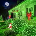 thumbnail image 2 of Green Christmas Net Lights 360 LED 12ft x 5ft Bush Lights Outdoor Plug in 8 Modes with Remote Connectable Mesh Lights for Christmas Patrick Day Decorations（Transparent Wire）, 2 of 8