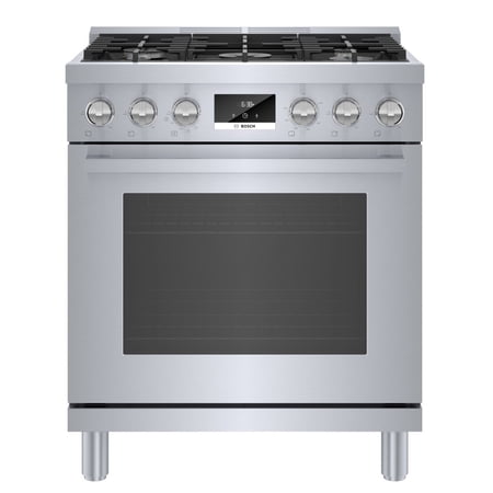 BOSCH 800 Series Gas Freestanding Range 30'' Stainless Steel HGS8055UC HGS8055UC