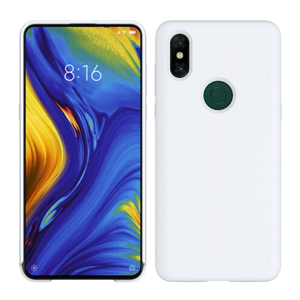 Stor mængde Konflikt kok Solid Silicone Phone Case Premium Scrub Craft Anti-scratch Full-covered  Phone Cover Mobile Shell for Xiaomi Mi Mix 3 (White) - Walmart.com