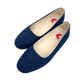 thumbnail image 2 of Zapatos Flat Balerina Casual para Dama Leoniex Calzaplus  Debut Azul Marino, 2 of 4