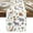 White, variant on Tropical Palm Table Runner Giraffes Zebras Lions Elephant Animal Dark Blue Tablerunners 16 x 72 Inch, Table Decorations Tabletop Scarf for Summer Gathering Holiday Farmhouse Kitchen Dining Decor