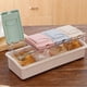 thumbnail image 5 of Caja de condimentos de paja de trigo 4 piezas cuatro compartimentos Ormromra, 5 of 5