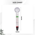 thumbnail image 2 of Fish Tank Thermometer, High Precision Glass Aquarium Thermometer with Sucker, Easy-To-Read Scales for Water Temperature, Essential Accessory for Aquatic and Reptile Environments 1 Thermometer, 2 of 7
