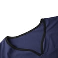 thumbnail image 5 of Avrnliq Womens Blue Stretch Medical Scrub Set - Short Sleeve with Functional Pockets, 1 Top & 1 Pant for Healthcare Workers & Medical Students,Size M, 5 of 8