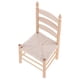 thumbnail image 5 of Mini Silla De Madera Para Casa De Muñecas, 2 Uds., 1/12, Muebles En Miniatura, Madera Natural Baoblaze Miniaturas de casa de muñecas, 5 of 8